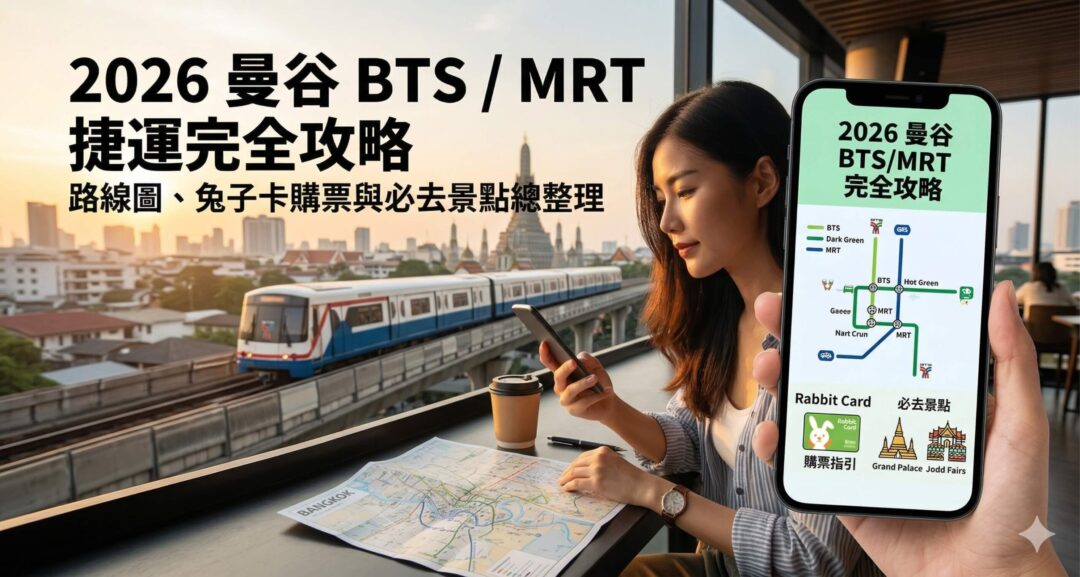 曼谷 BTS/MRT 捷運完全攻略