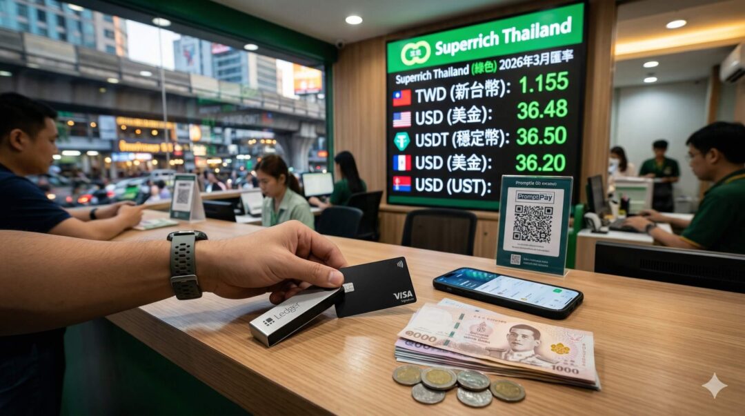 台幣換泰銖最強攻略